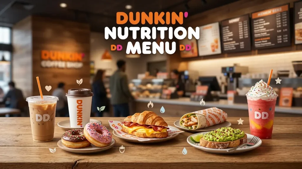 Dunkin Nutrition Menu