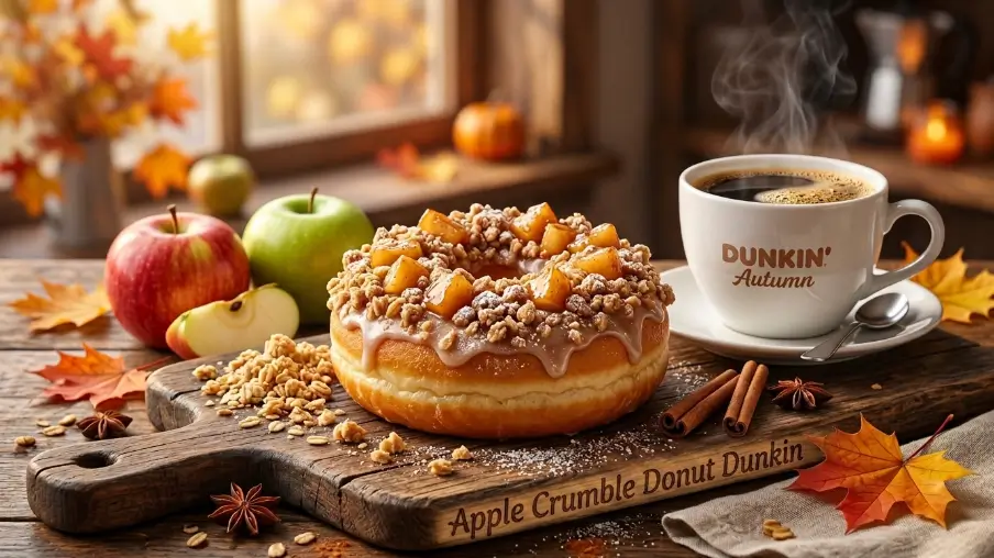 Apple Crumble Donut Dunkin Price, Calories & Nutrition Guide