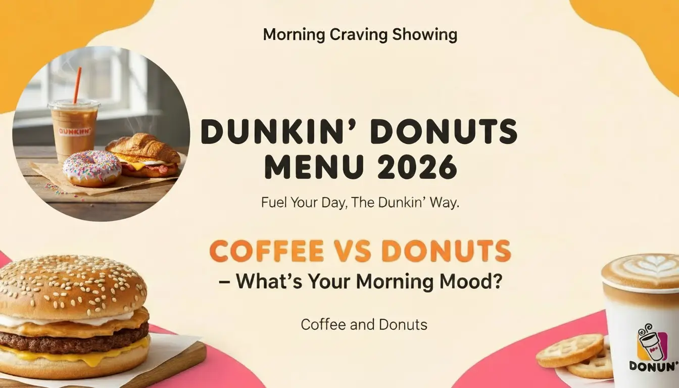Dunkin Donuts Menus
