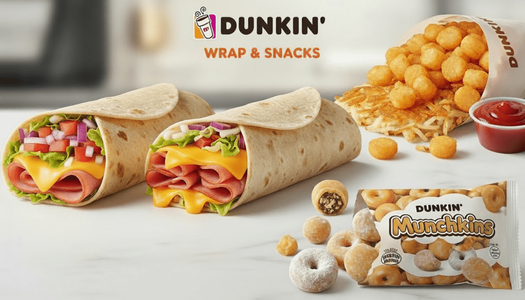 Dunkin Donuts Wrap & Snacks