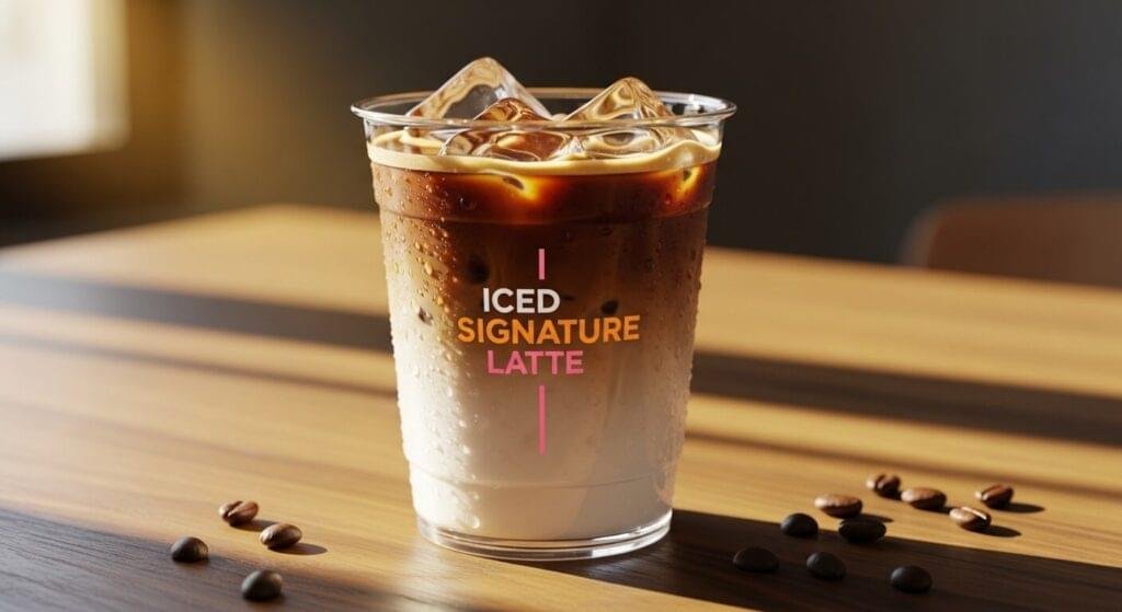 Iced Signature Latte