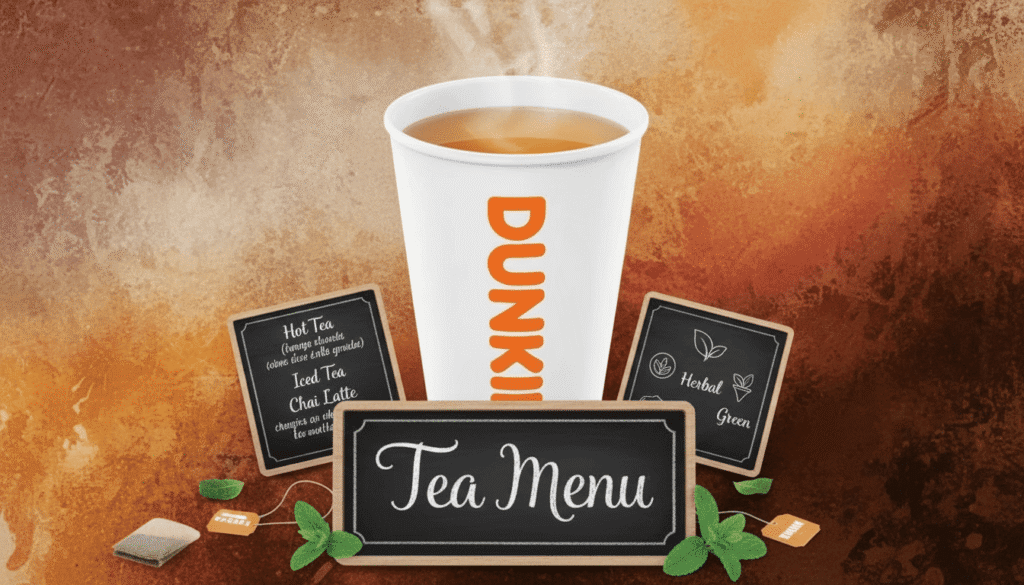 Tea Menu