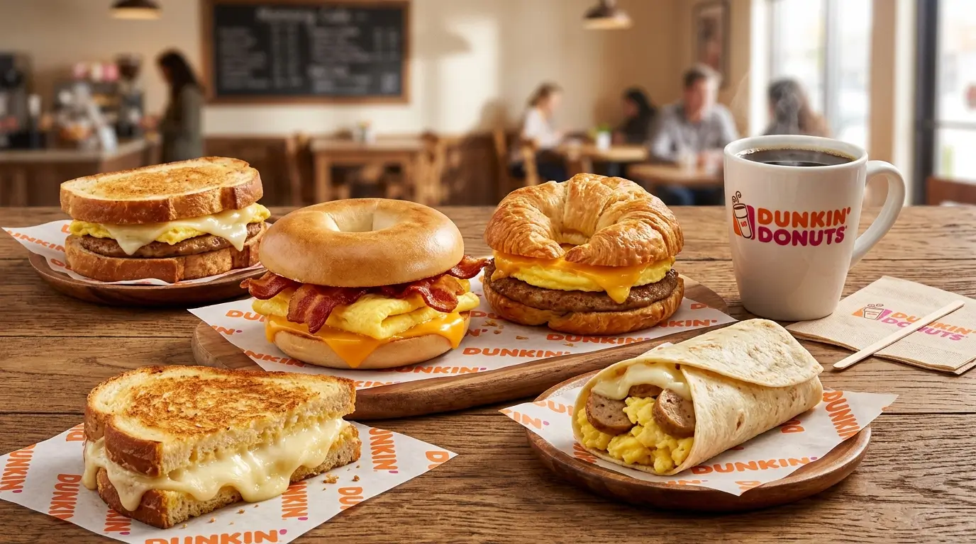 Dunkin Donuts Sandwich Menu