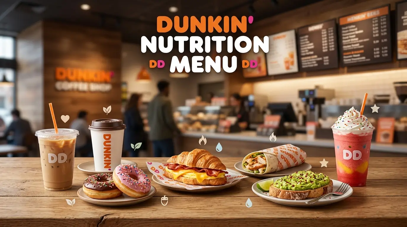 Dunkin Nutrition Menu