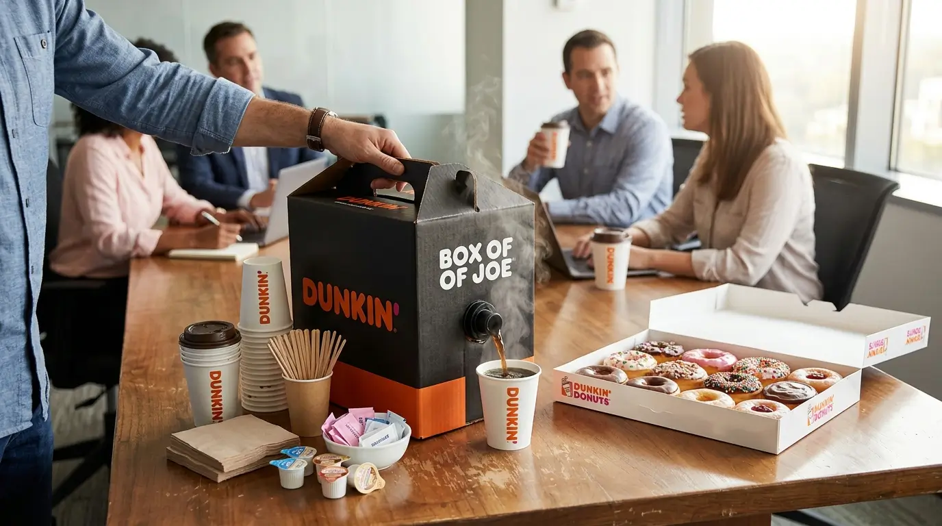 Box of Joe at Dunkin Donuts Price, Flavors & Menu Guide 2026