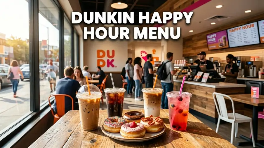 Dunkin Happy Hour Menu 2026 Deals, Prices & Hours Guide